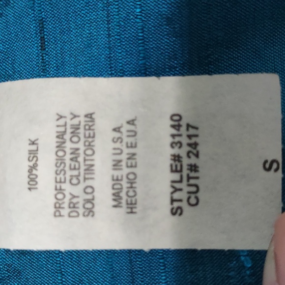 I C Collection by Connie K Silk Shantung Set Jacket/Tank/Pants - Picture 13 of 13